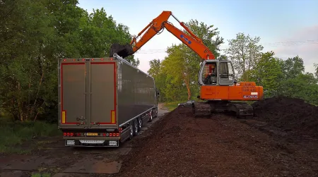 Полуприцеп щеповоз Knapen K100